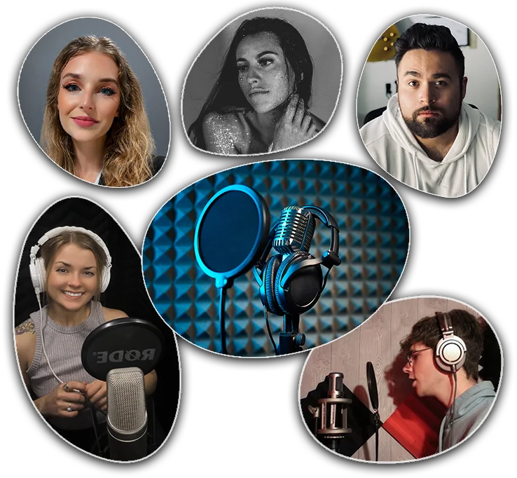 Over 1,000 Live-Recorded Vocals by Six talented Vocalists