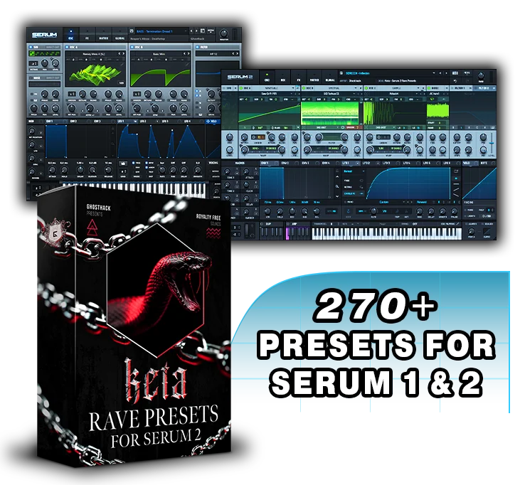 Over 270 Presets for Serum 1 & 2
