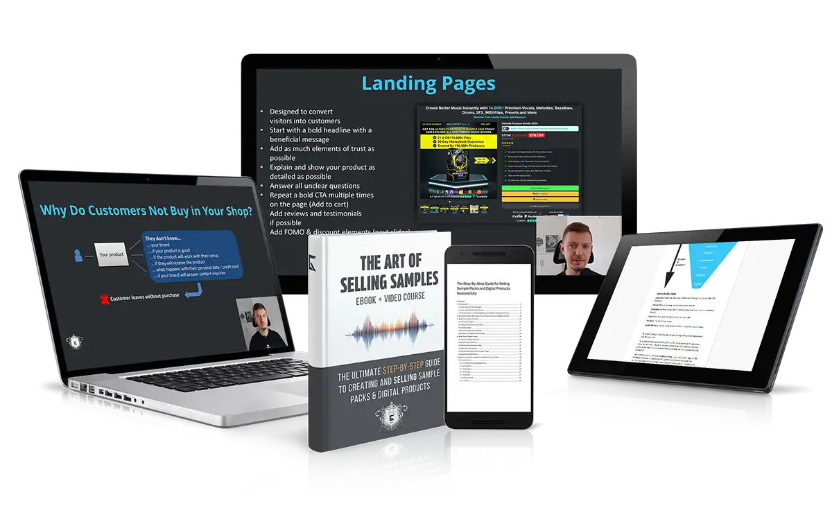 How to Create and Sell Sample Packs - Marketing Course
