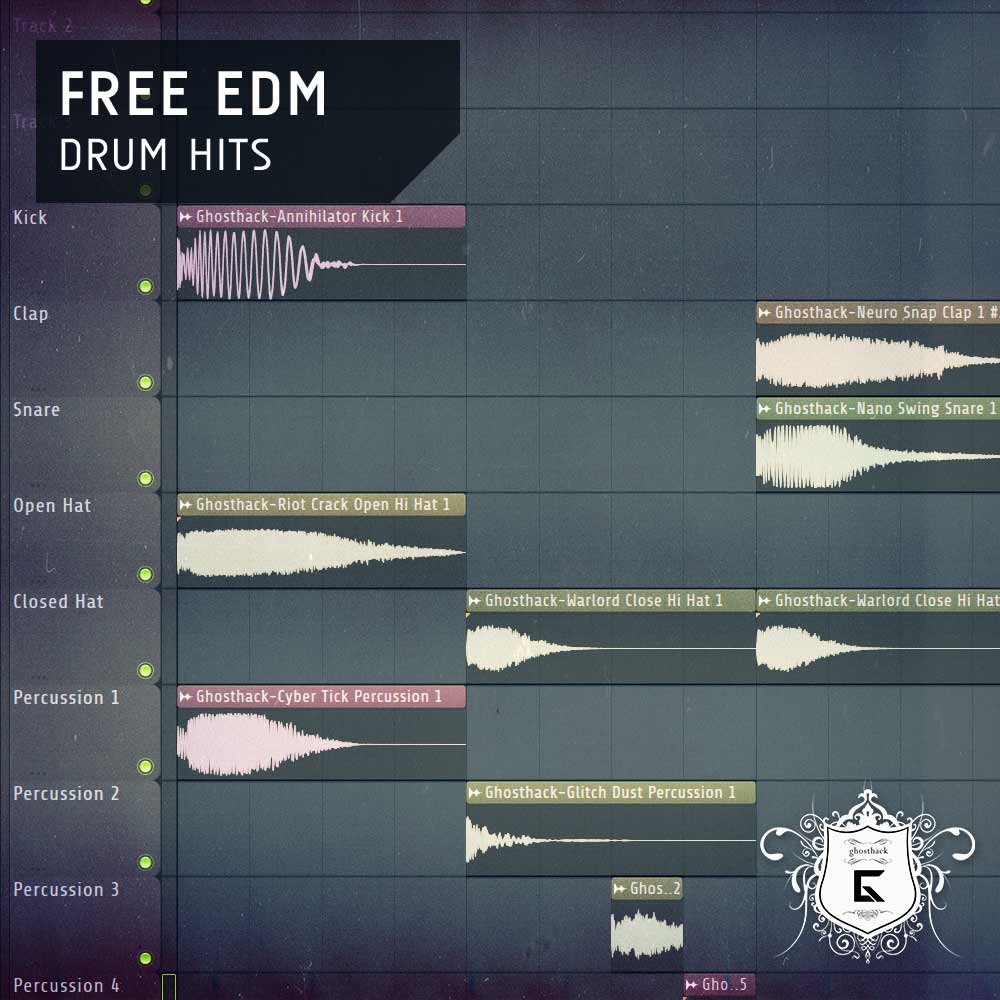 Free EDM Drum Hits