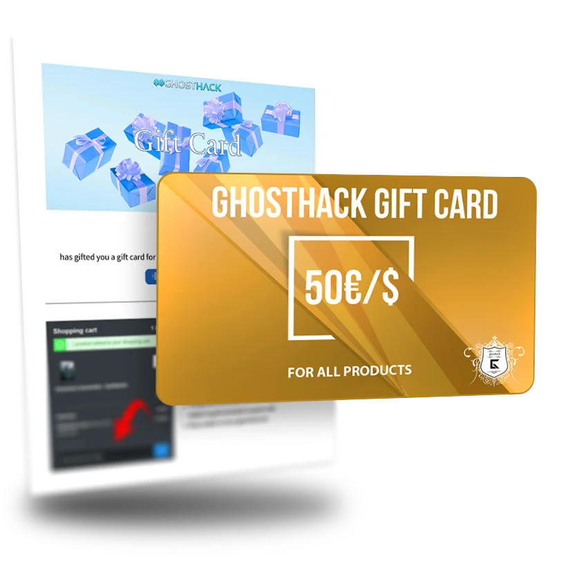 50€ Gift Card with Printable PDF