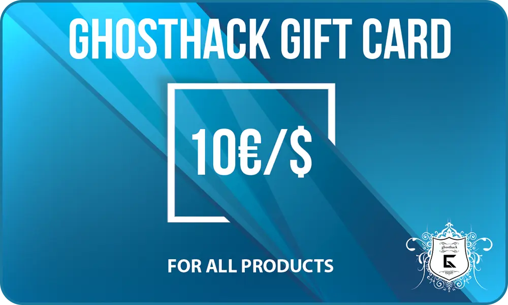 Gift Card: 10€/$