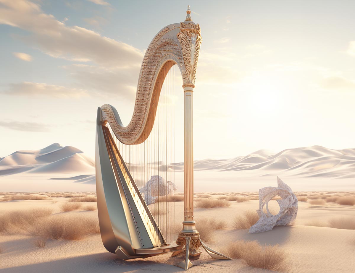 Desert Cosmos - Harp