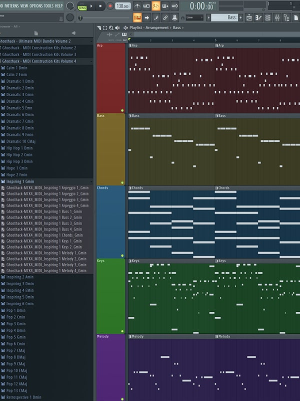Ultimate MIDI Bundle Volume 2 Bundle in FL Studio