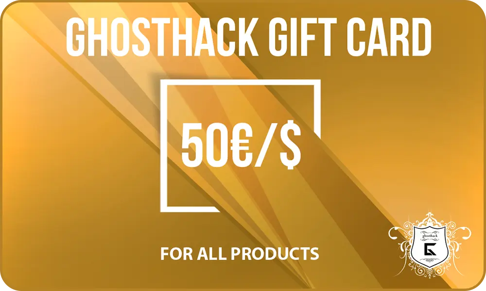 Gift Card: 50€/$
