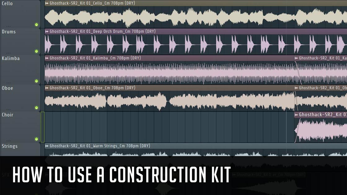 How to use a construction kit